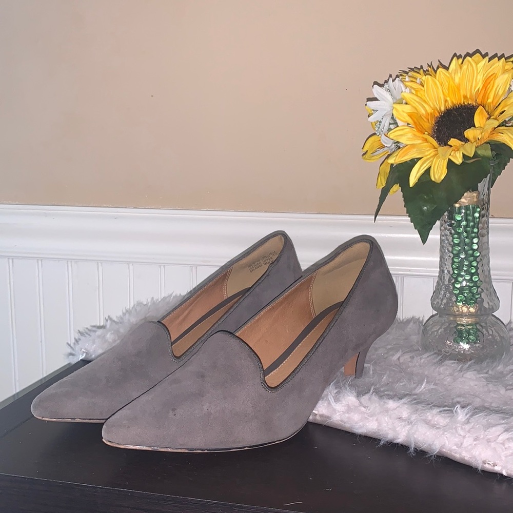 Clarks Kitten Heel Loafer